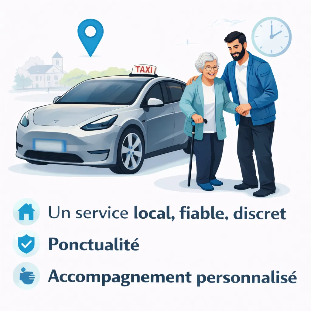 Taxi conventionné CPAM à Trappes avec accompagnement personnalisé pour personnes âgées, service fiable et ponctuel